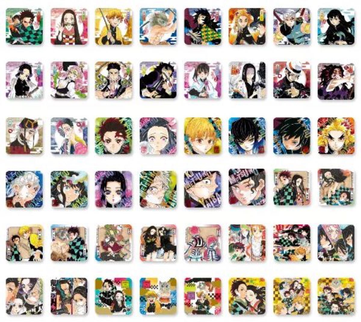 鬼滅の刃 アートコースター 第1・2弾 BOX（全45種+BOX特典3枚入り