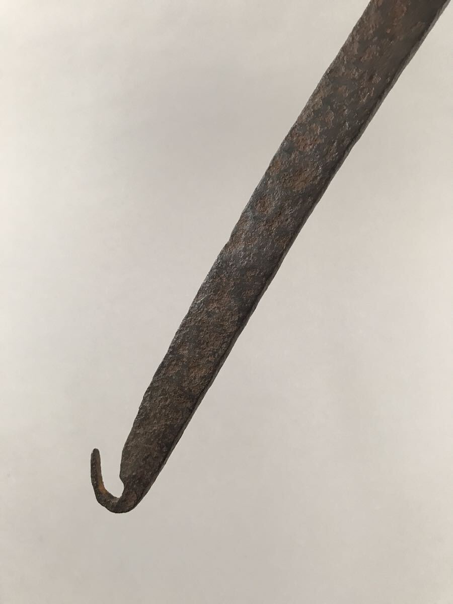 Yahoo!オークション - うなぎ掻き 鰻掻き うなぎ取り 鉄製 / 古道具 オ