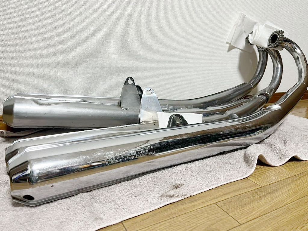 Yahoo!オークション - gt380 純正マフラー フランジ付き 当時