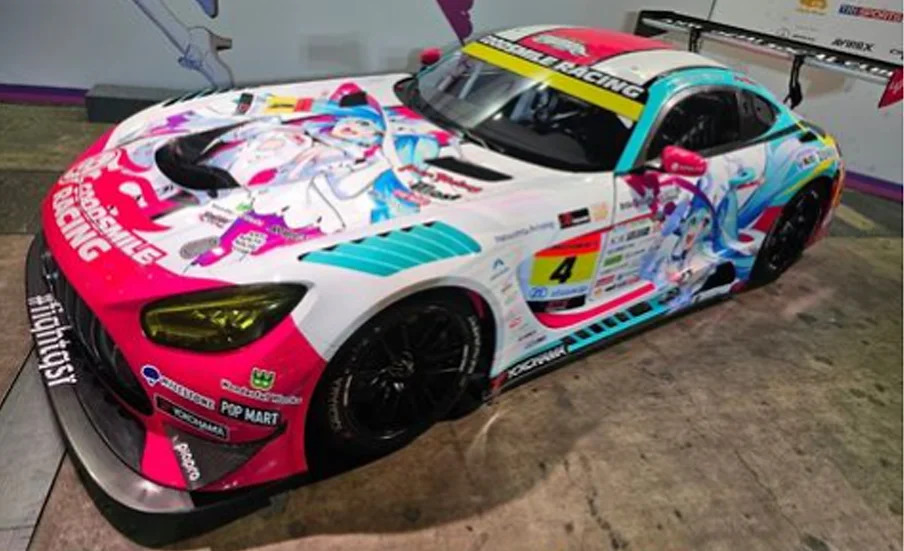 Yahoo!オークション - ミク 2024 スーパーGT デカール 1/24 [ 初音ミク