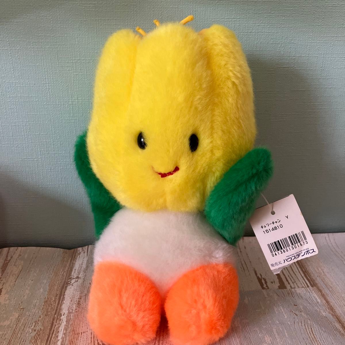 超美品タグ付き激レア 初代チューリーちゃんぬいぐるみハウステンボス