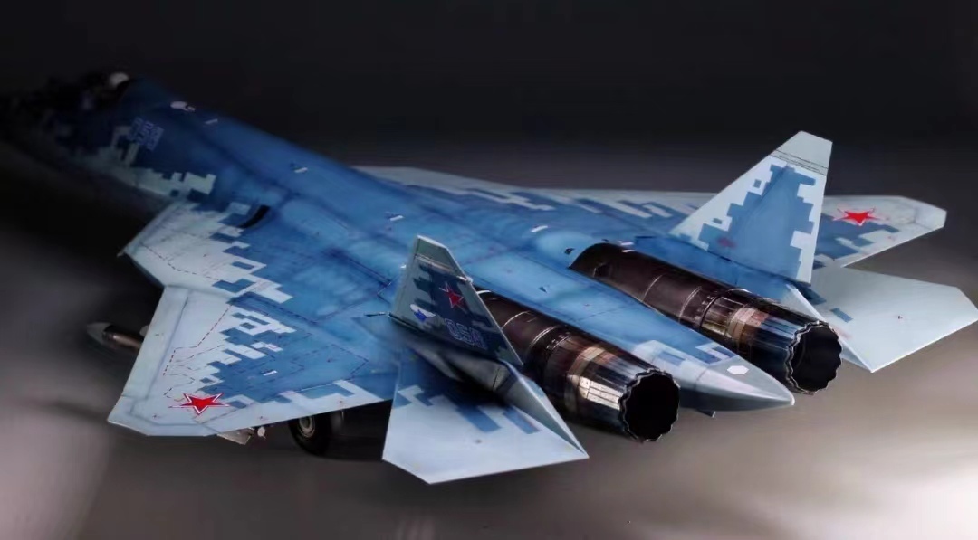 Yahoo!オークション - ZVEZDA 1/48 ロシア空軍 Su-57 塗装済完成品