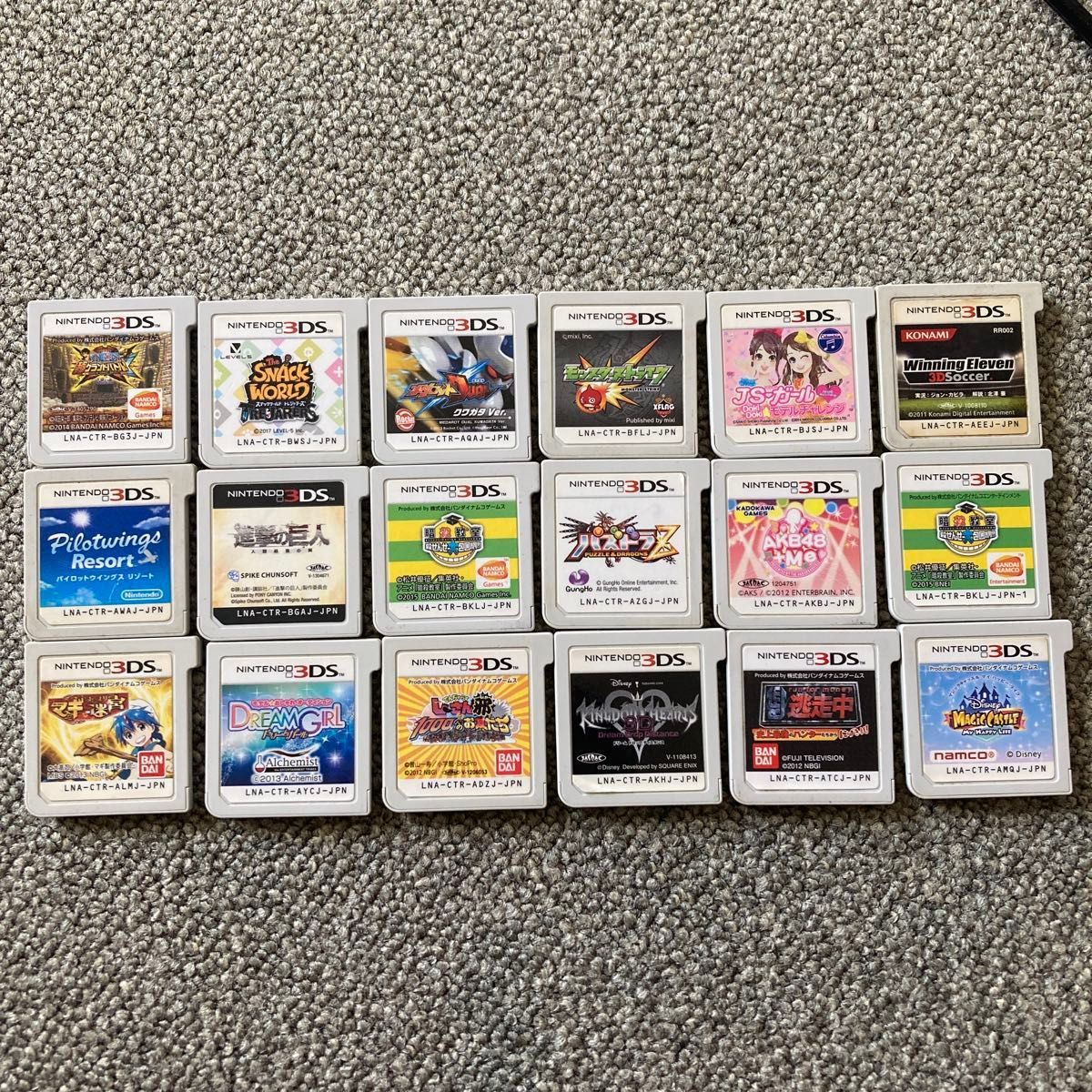 3ds ソフト まとめ売り 3DSカセット まとめ売り 3DSソフトセット