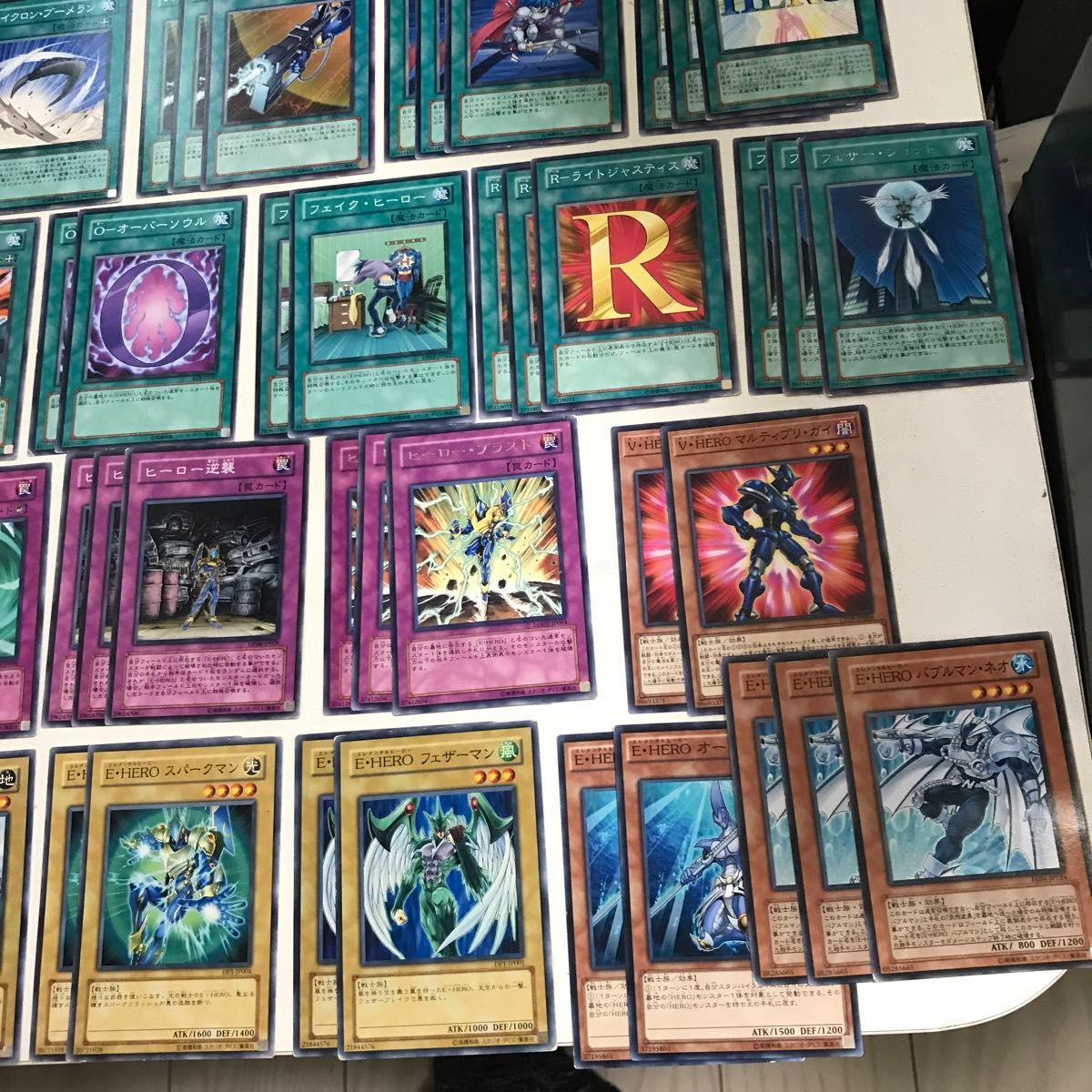 E HERO エレメンタルヒーロー デッキパーツ 全36種 92枚 遊戯王｜Yahoo