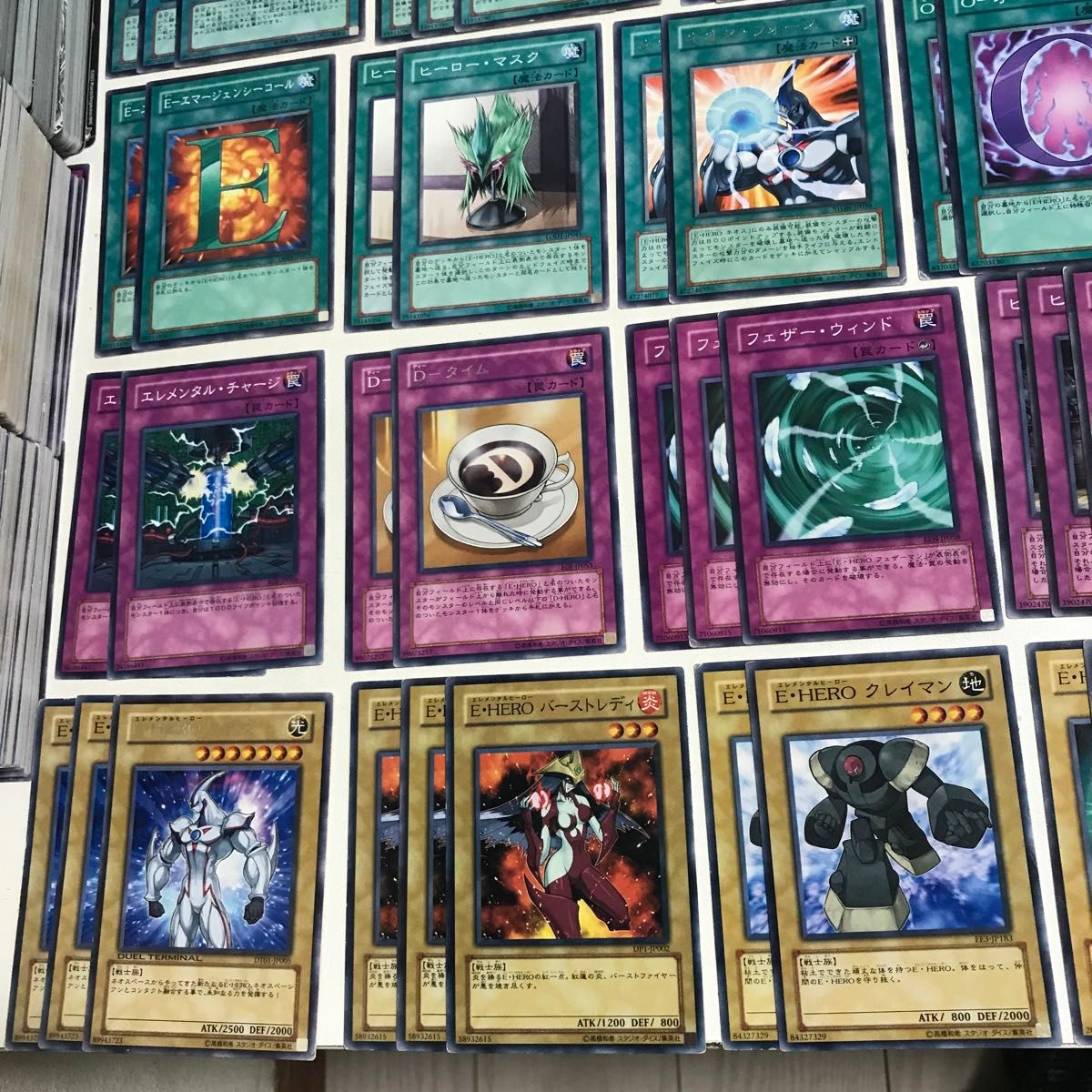 E HERO エレメンタルヒーロー デッキパーツ 全36種 92枚 遊戯王｜Yahoo