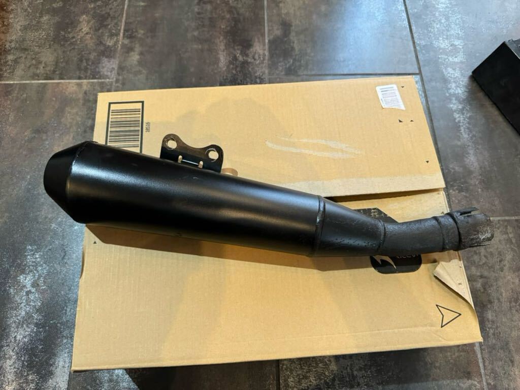 Yahoo!オークション - ワンオフ カワサキ 250TR ショート加工 純正マフ