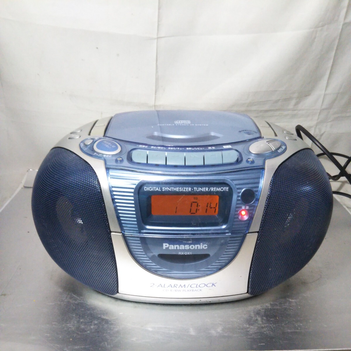 送料無料(2M690)Panasonic パナソニック CDラジカセ ラジカセ RX-DX1