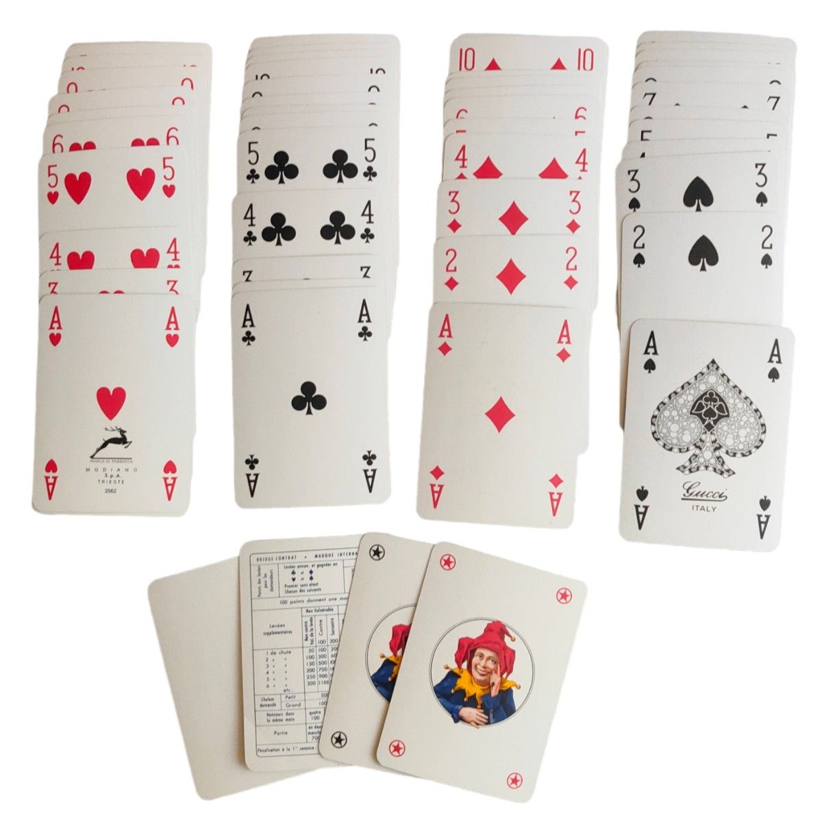 レア 希少 GUCCI グッチ オールドグッチ トランプ 赤 ハイブランド