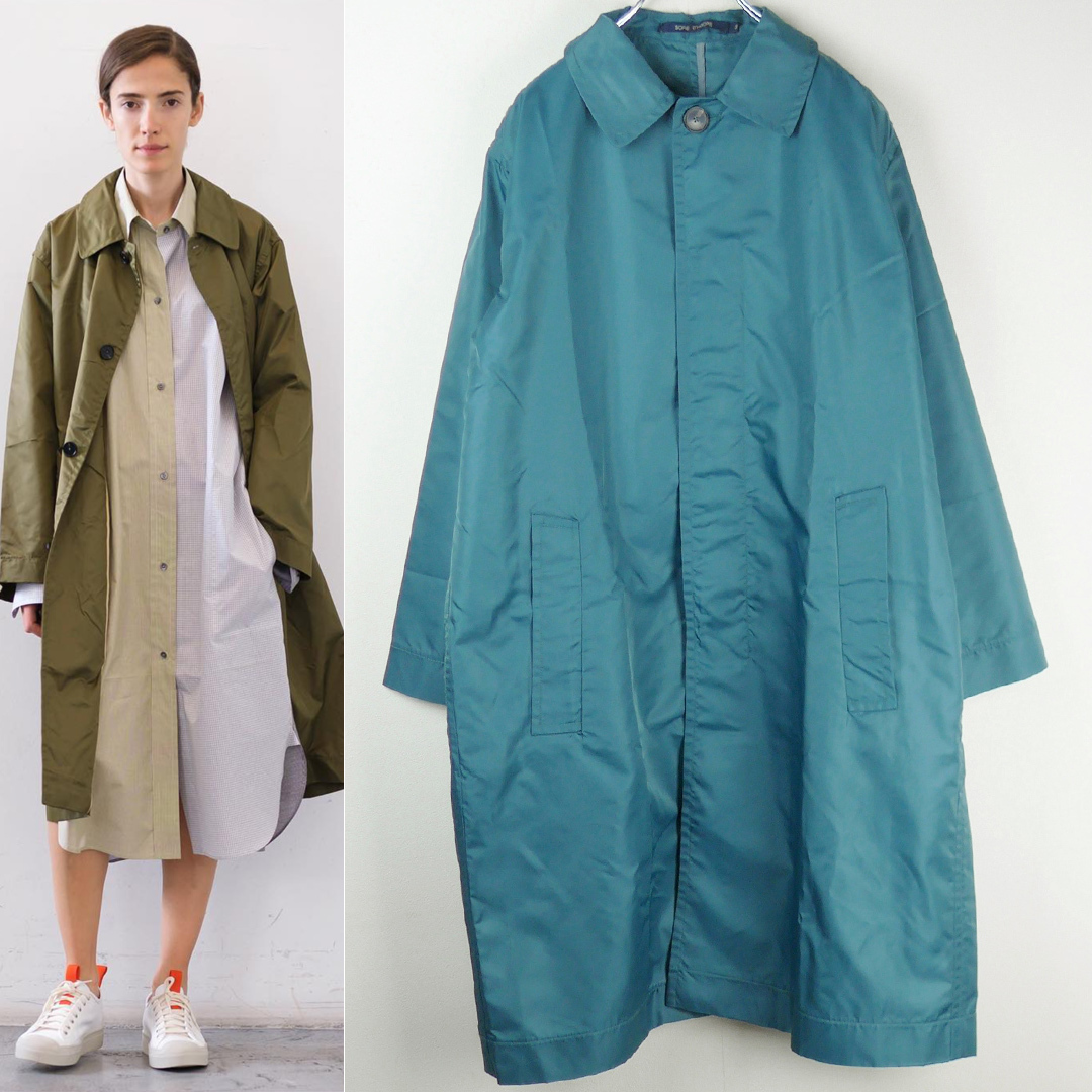 SOFIE D'HOORE ソフィードール 22SS ナイロンタフタ ステンカラー