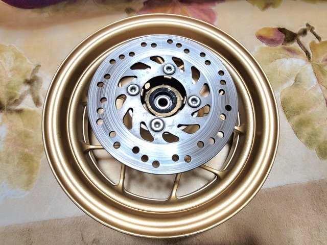 JC61 グロム 純正ホイール フロント リア セット 金 ゴールド GROM MSX