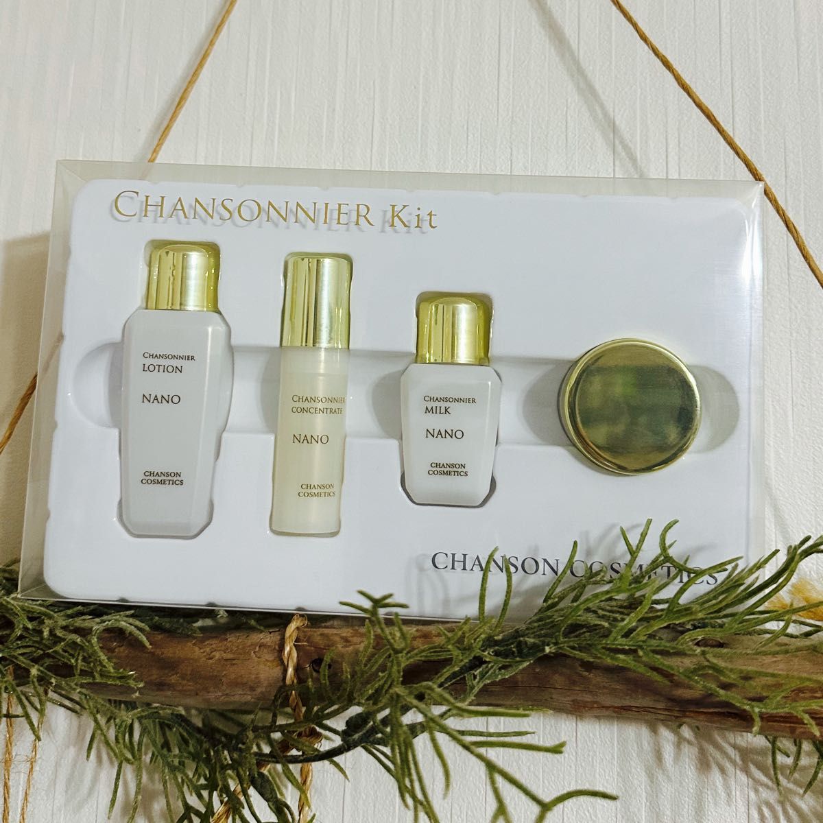 シャンソニエNANOローション＆ミルク【新品】パウチ12袋付き