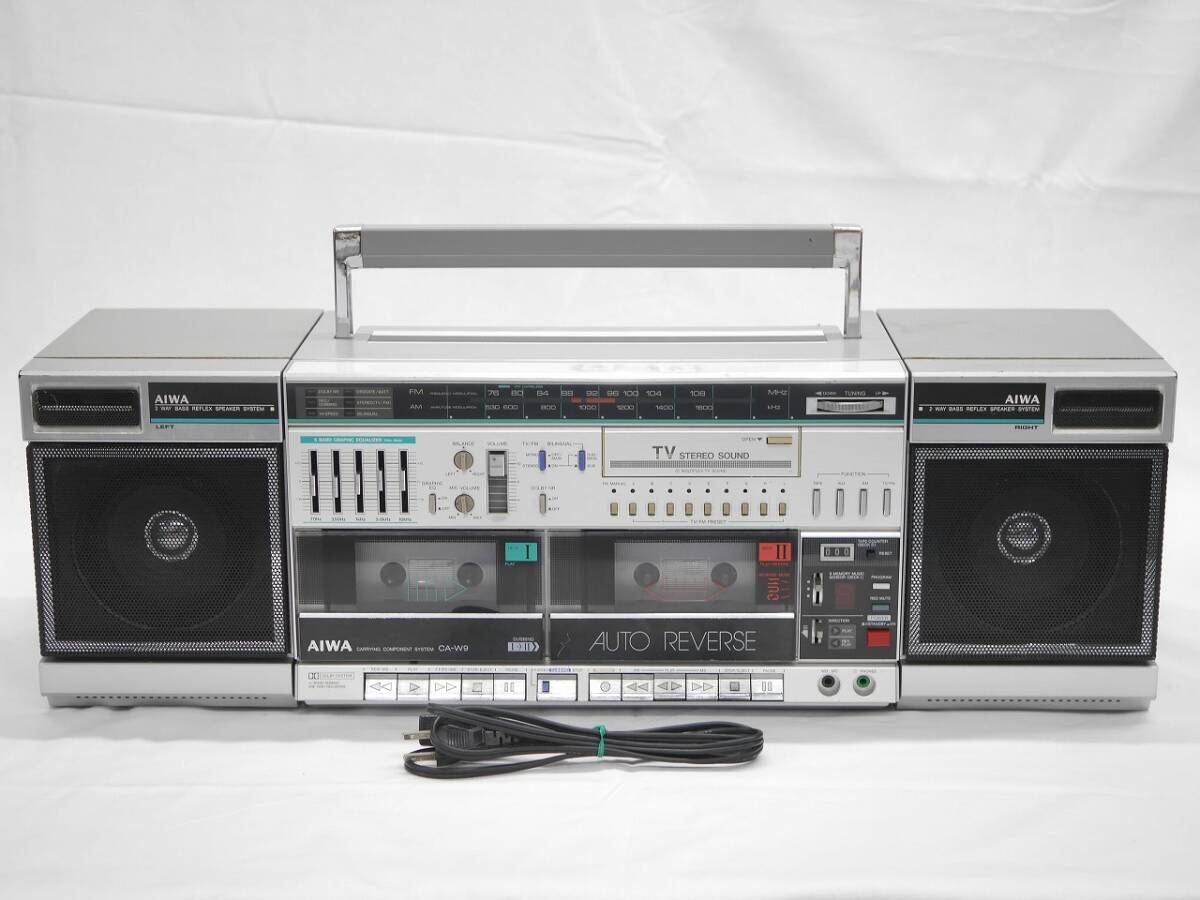 Yahoo!オークション - AIWA CA-W9 Carryin Compo キャリングコンポ FM/