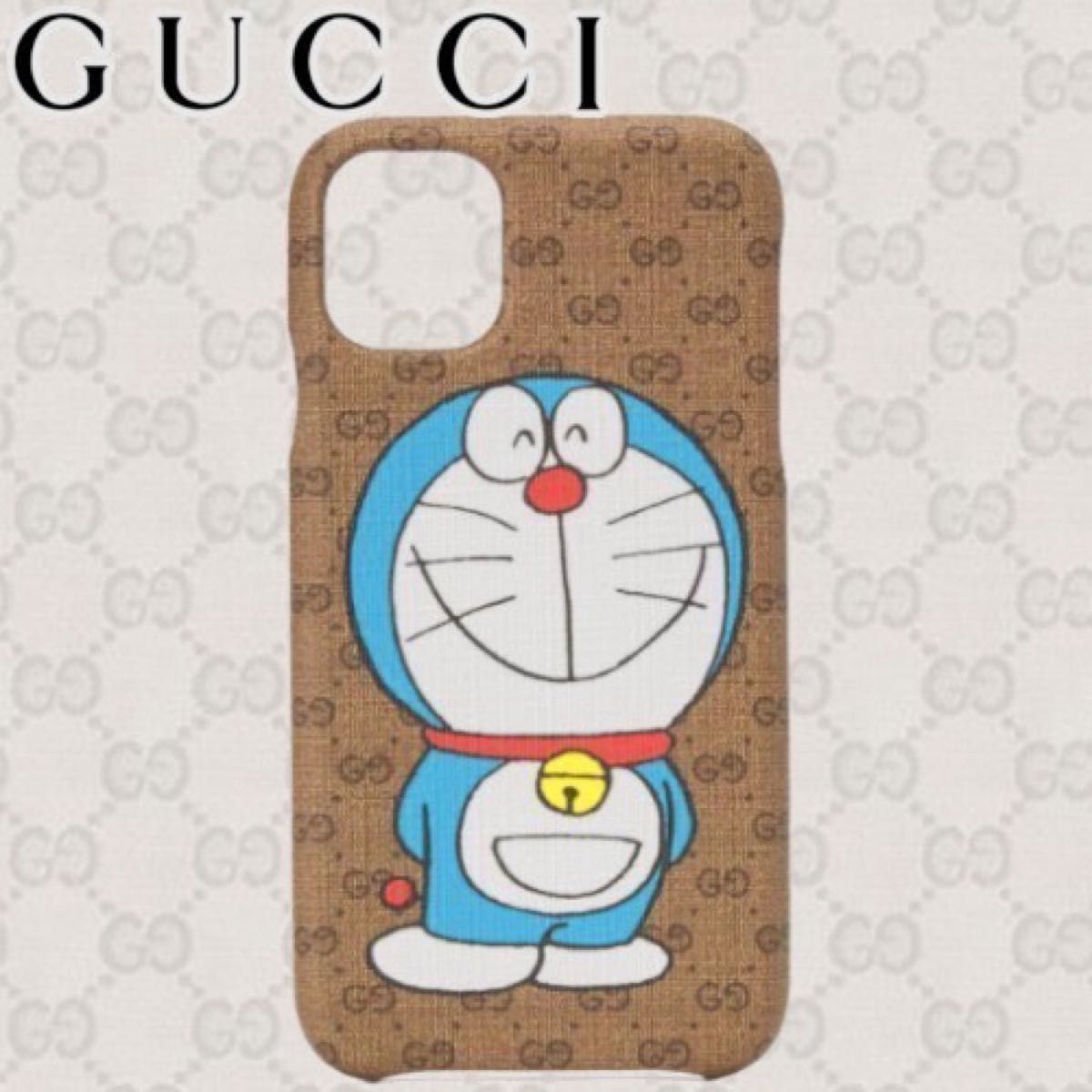 新品 GUCCI グッチ iPhoneケース iPhone11 ドラえもん スマホケース