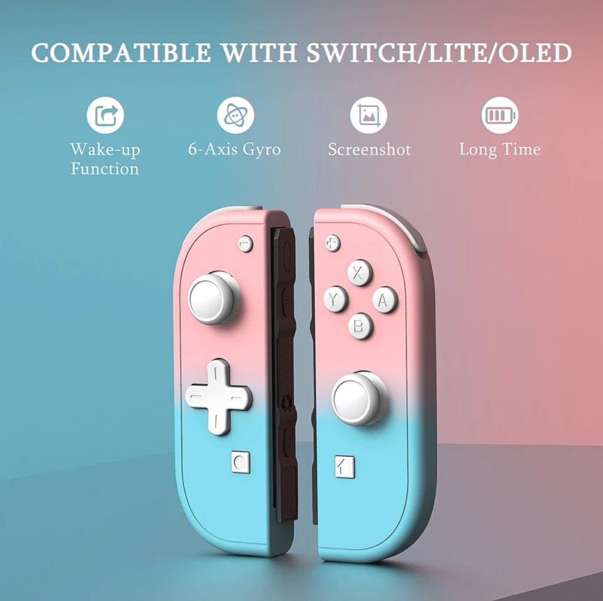 大人気カラー 新品 Switch ジョイコン Joy-Con ピンク ブルー｜Yahoo