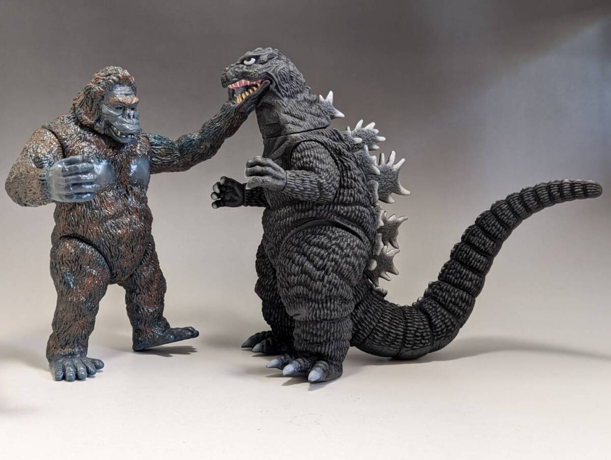 Yahoo!オークション - ゴジラ 1962 キンゴジ マーミット キングコング