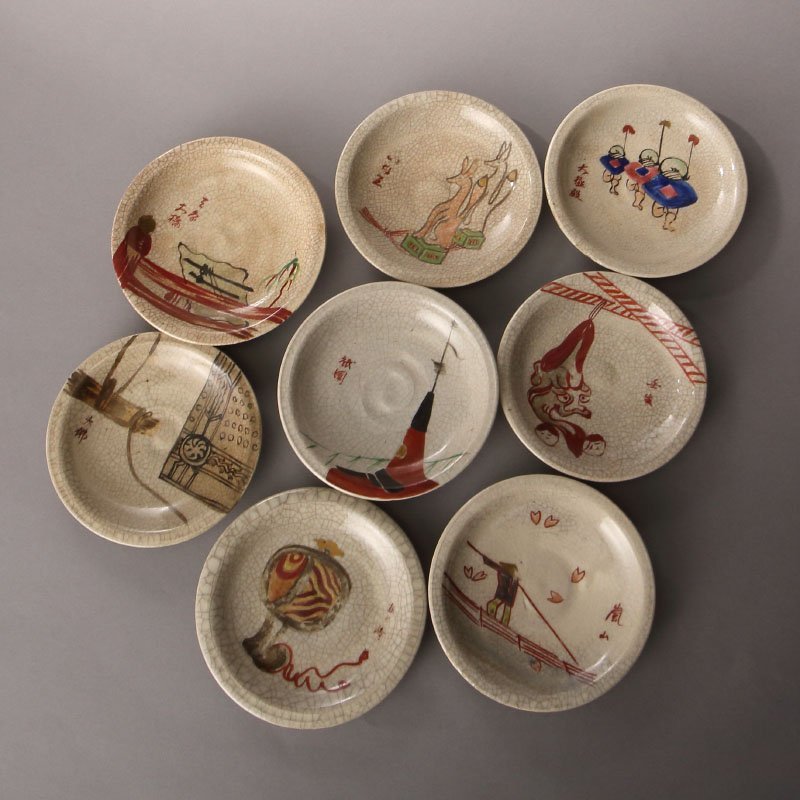 ♢野々村仁清？ 瀬戸釉 三足 香合 江戸時代 コレクション 骨董品