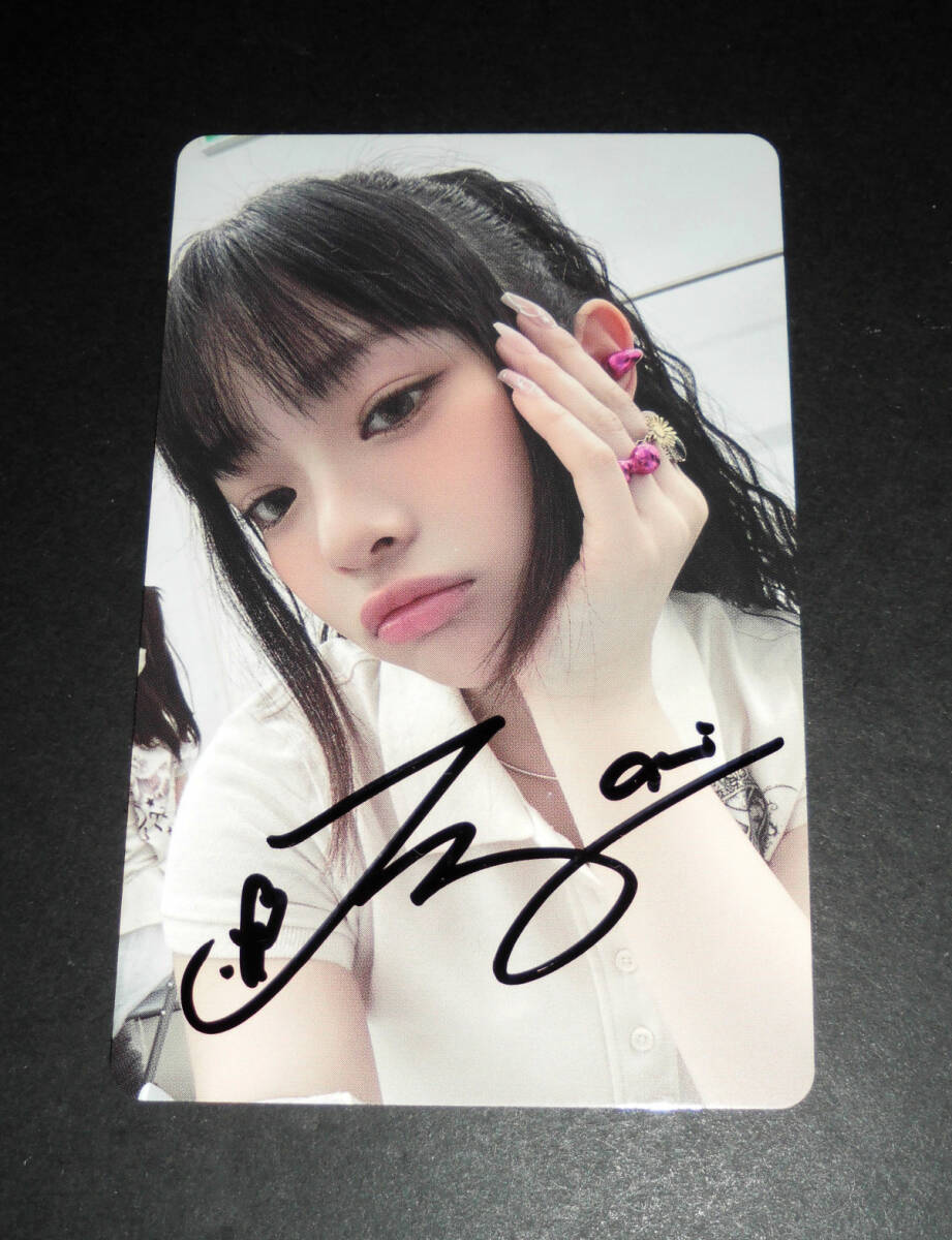 Yahoo!オークション - ハニ (NewJeans) 直筆サイン入り・韓国2ndミニア