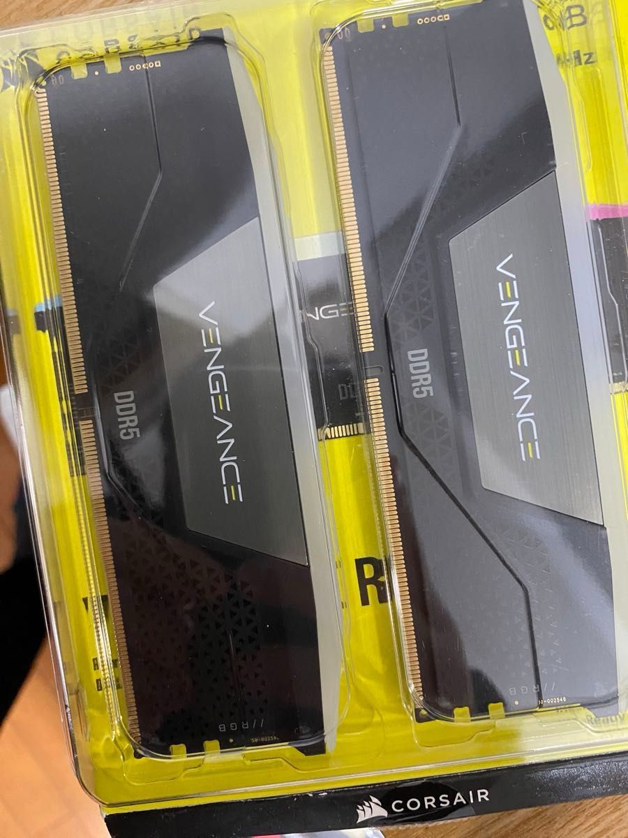 Corsair Vengeance RGB DDR5 7200MHz PCメモリ 16GB 2枚 計32GB｜Yahoo