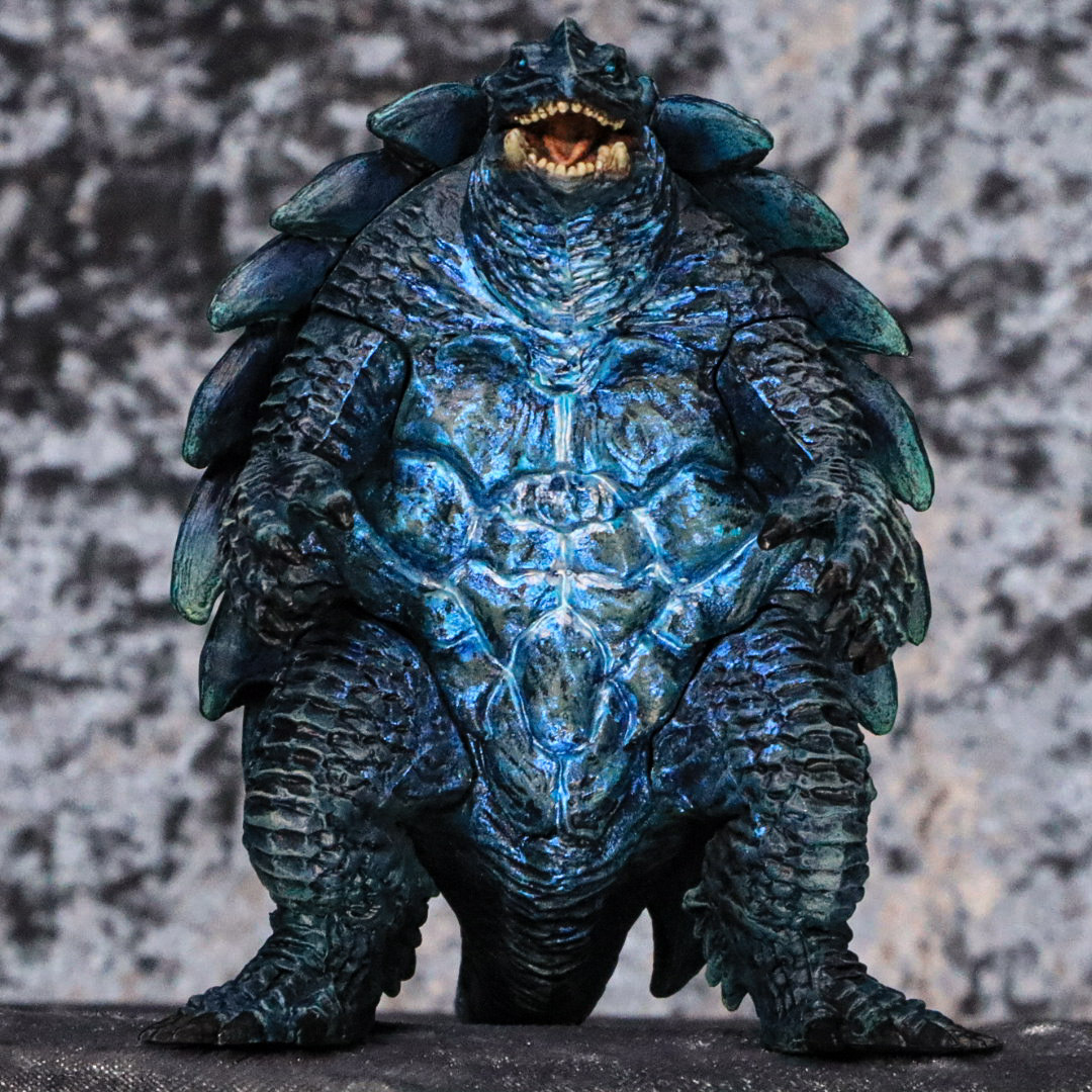 Yahoo!オークション - リペイント HGガメラ2023 ガメラリバース 発光ve