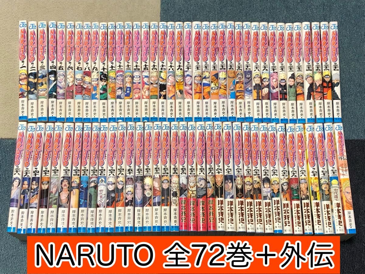 NARUTO -ナルト- 全72巻＋外伝 計73冊セット｜Yahoo!フリマ（旧PayPay