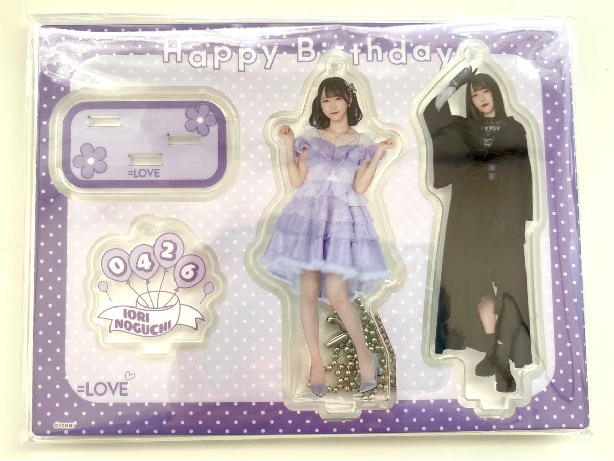 新品 イコラブ 野口衣織 生誕記念セット 2023 アクスタ 生写真 知らん
