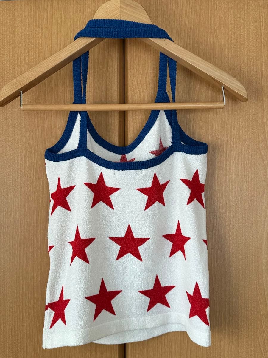 レア ヒステリックグラマー ホルターネック キャミソール星柄｜Yahoo