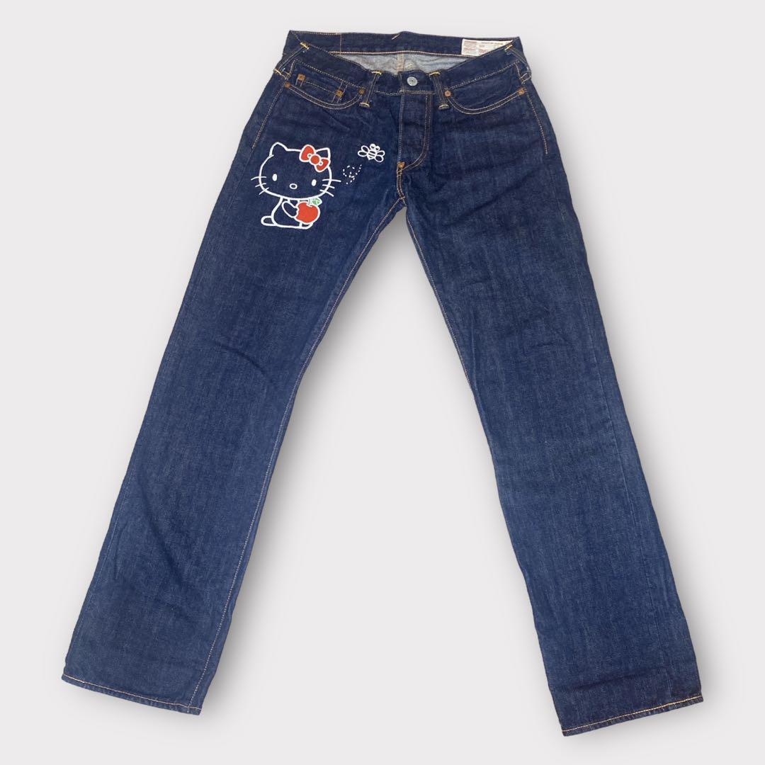 激レア】EVISU エヴィス エビス ハローキティ キティーちゃん デニム