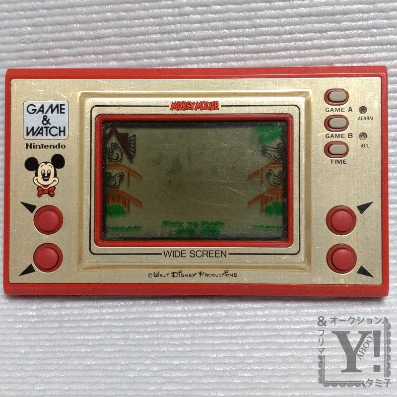 電池蓋無・状態難】ミッキーマウス 任天堂 ゲームウォッチ GAME&WATCH