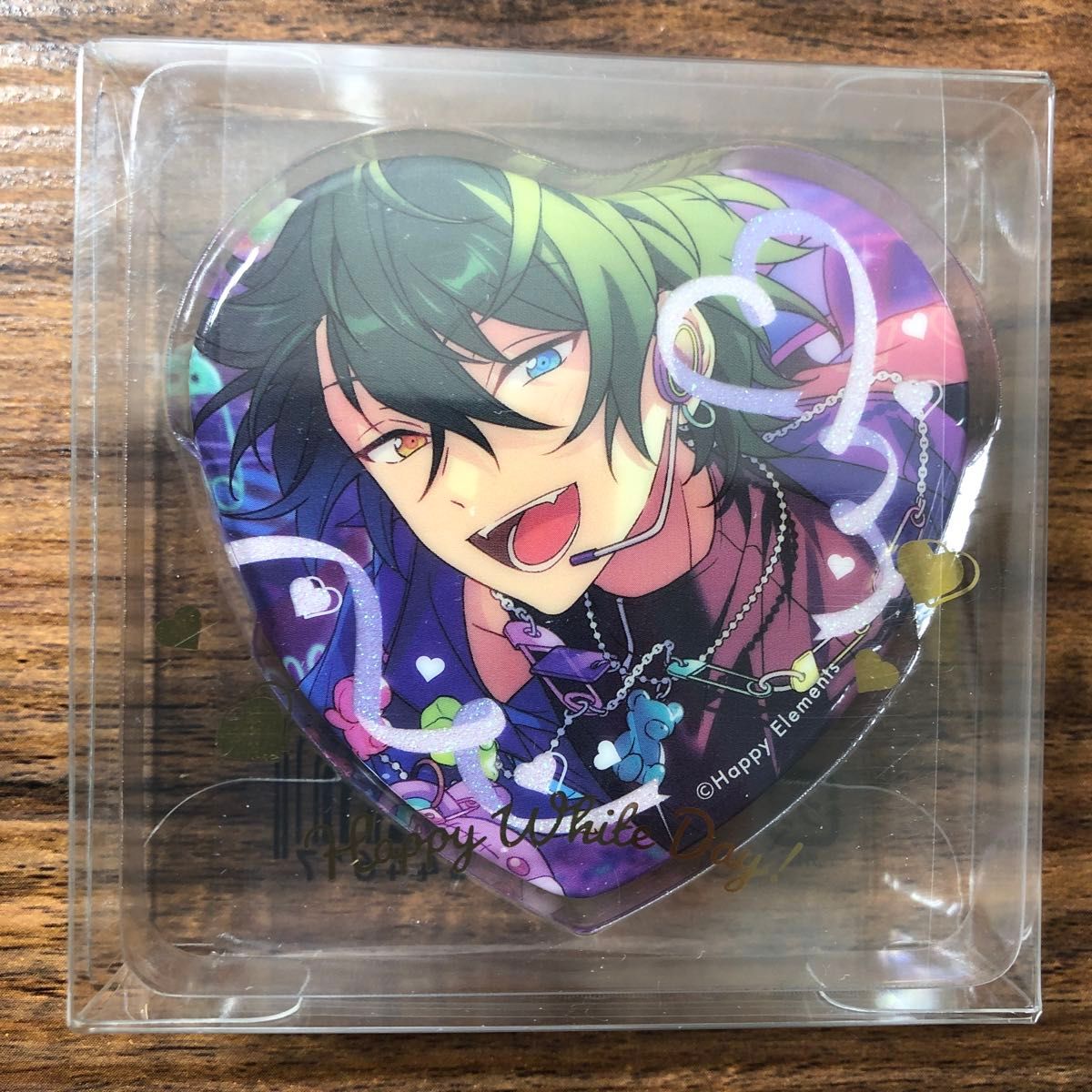 あんスタ 影片みか pattythree ホワイトデー ハート缶バッジ｜Yahoo