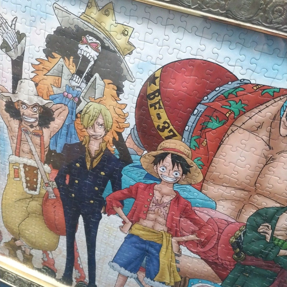 アニメワンピースジグソーパズル完成品額付2点セット価格｜Yahoo