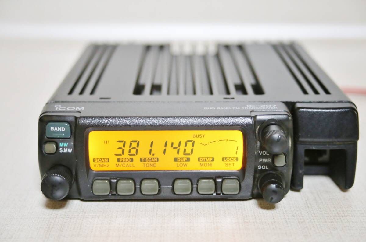 アイコム IC-207 20W機 アイコムIC-207 20w⁄20w アマチュア無線機