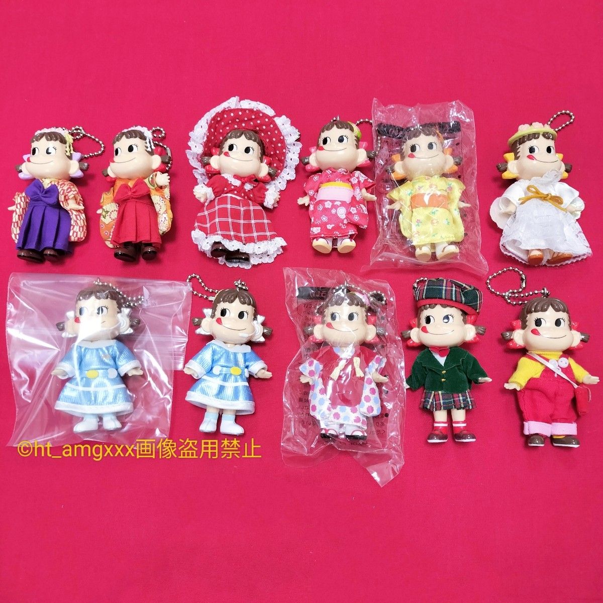 不二家 アイドルペコちゃん 全10種 コンプセット シークレット FUJIYA