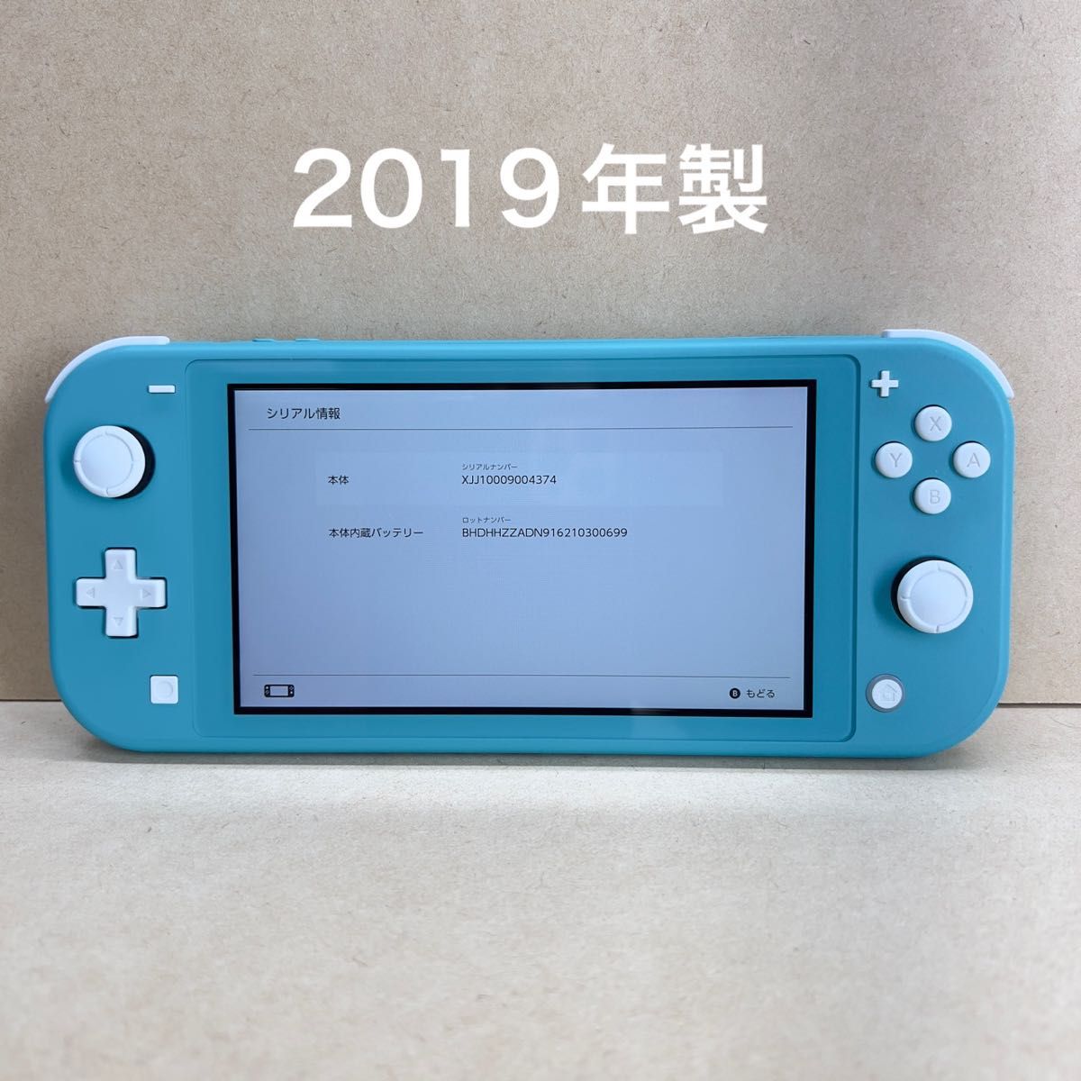 Switch》スイッチライト ターコイズ 2019年製《スティック新品