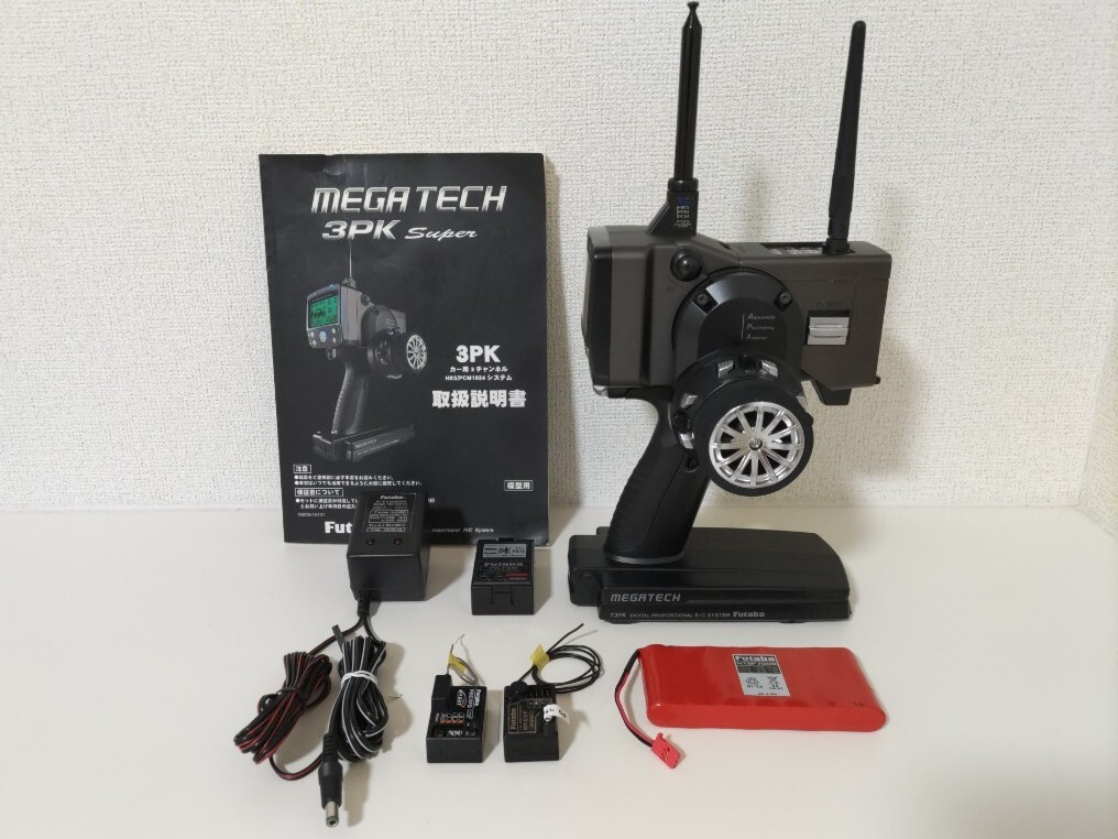 Yahoo!オークション - フタバ Futaba 3PK super MEGATECH 送信機 受信