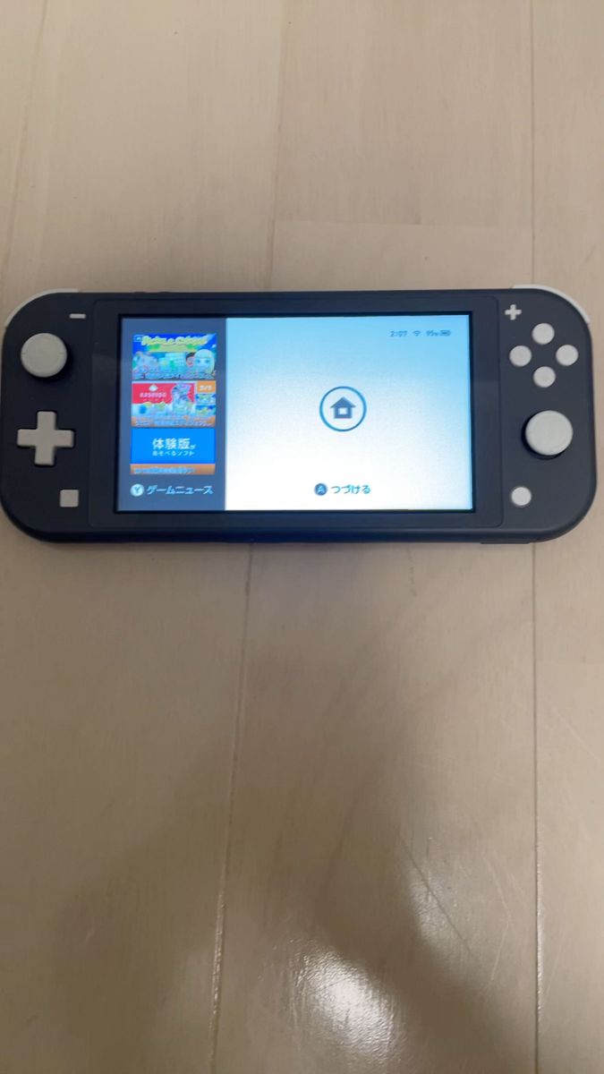 ニンテンドースイッチライト(本体 充電器のみ) 箱無し 256M sdカード