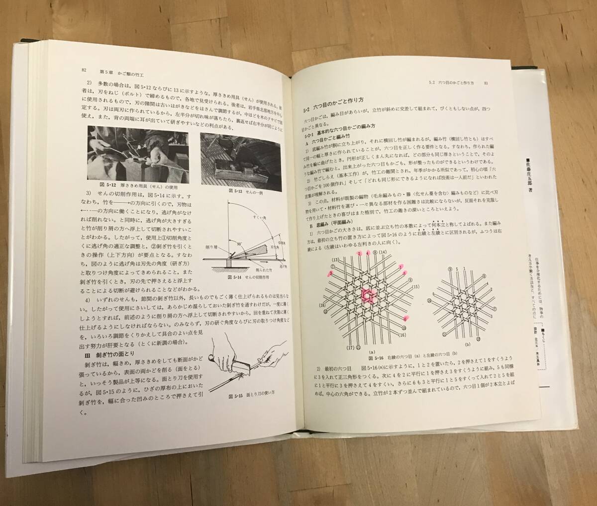 古本 図説 竹工入門 竹製品の見方から製作へ 佐藤庄五郎 共立出版