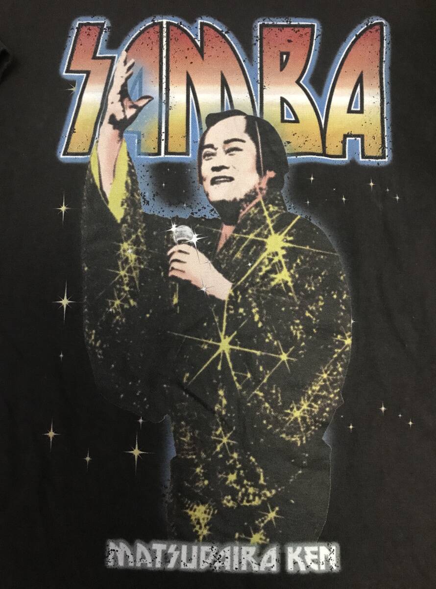 松平健 マツケンサンバ SAMBA Tシャツ（ROCK） XLサイズ おまけ付き