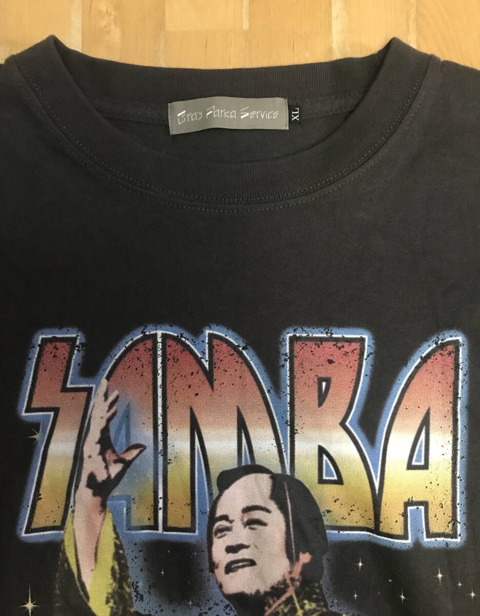 古着 マツケンサンバ ROCK Tシャツ XLサイズ 松平健 SAMBA MATSUDAIRA