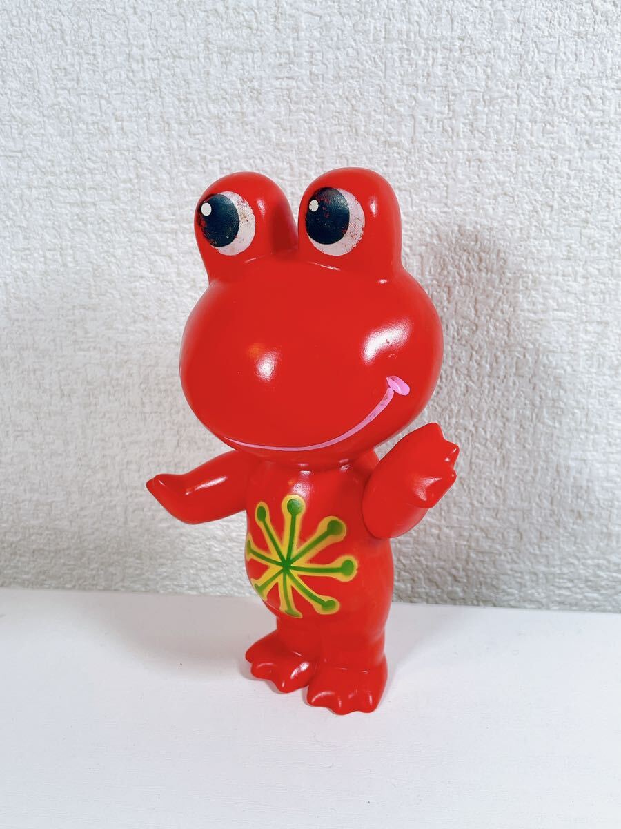 Yahoo!オークション - 565 コルゲンコーワ ケロちゃん 花火模様 赤 ソ