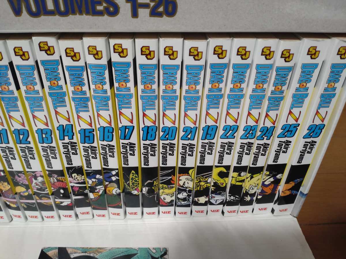 全巻セット 英語版 ドラゴンボールZ 単行本 1～26巻 全巻セット 鳥山明