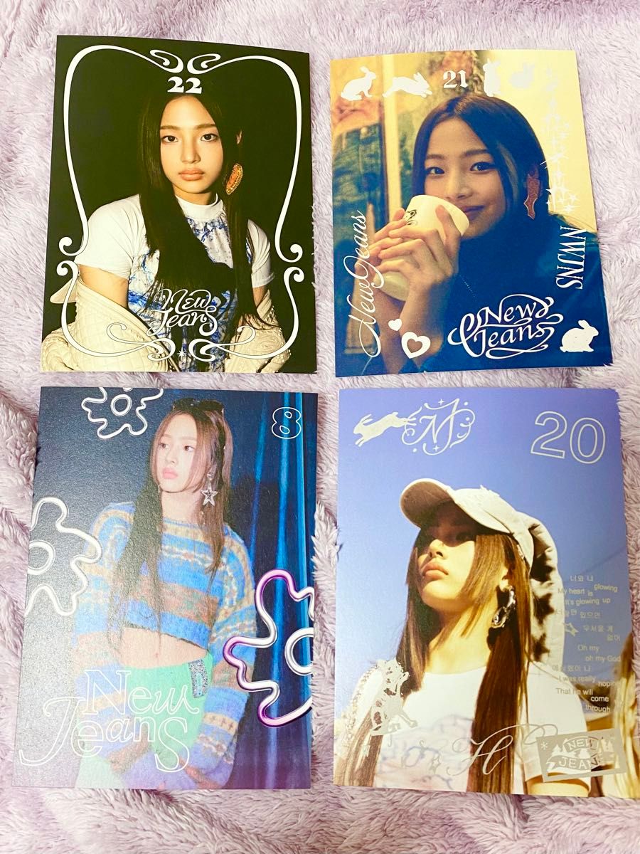 NewJeans Ditto OMG ミンジ ポストカード 4枚セット｜Yahoo!フリマ（旧