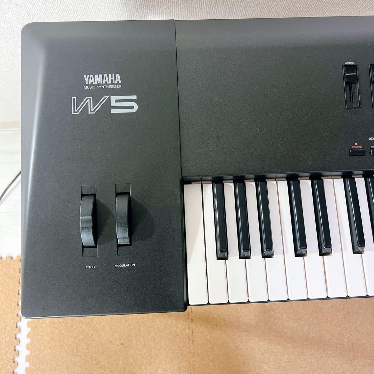 YAMAHA ヤマハ シンセサイザー W5 YAMAHA W5 シンセサイザー 76-Key