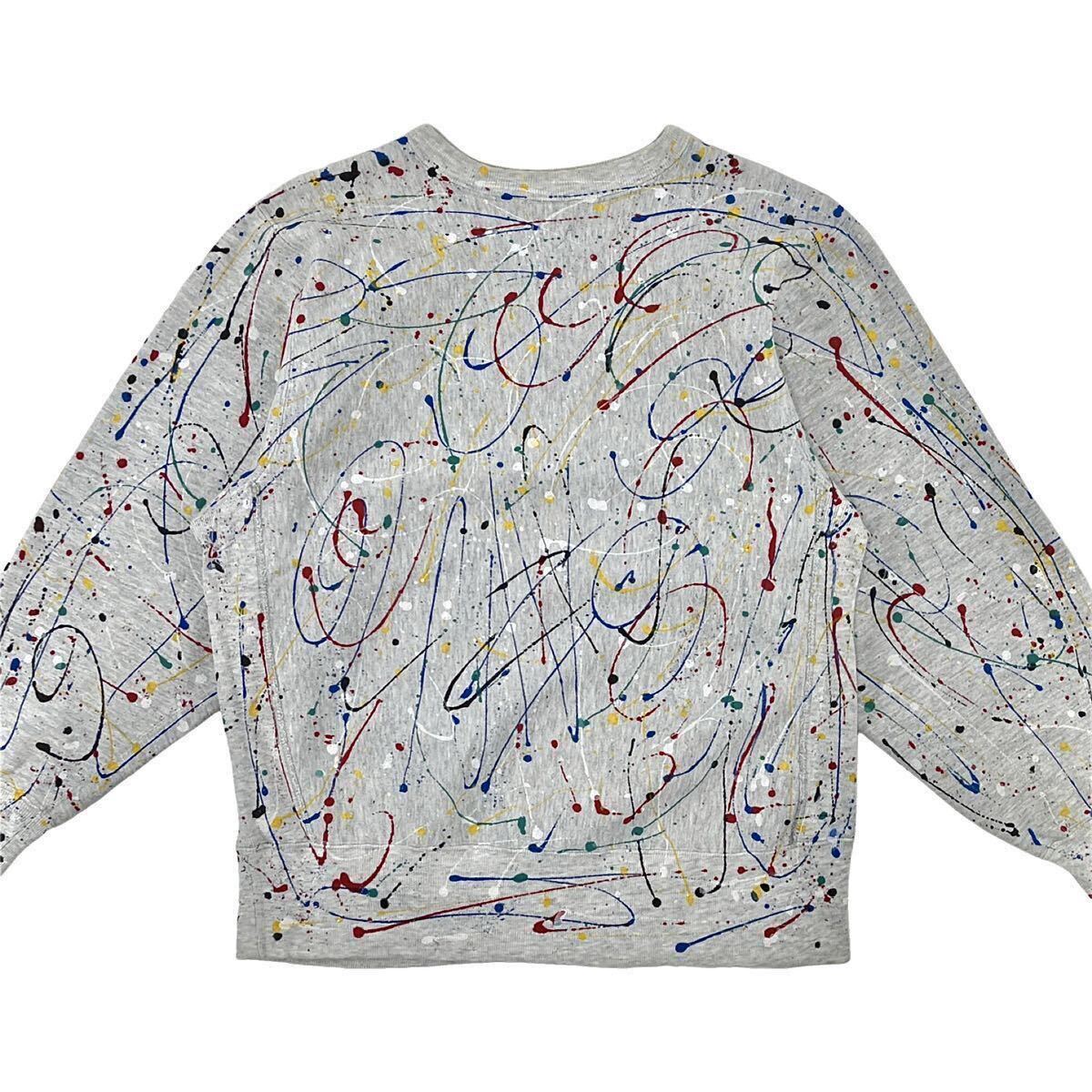 中古 HTC CHAMPION チャンピオン コラボ ペンキ ペイント リバース