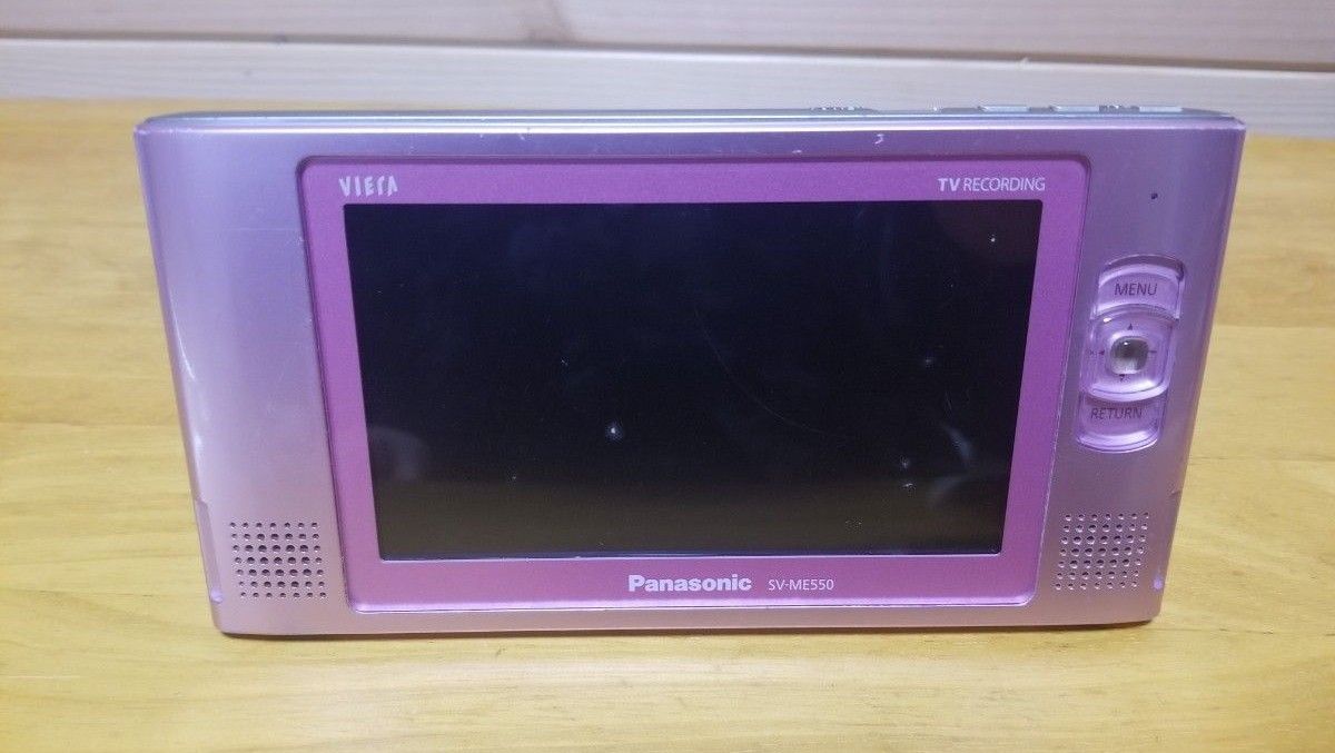 Panasonic VIERA 防水ポータブルワンセグテレビ SV-ME550 純正