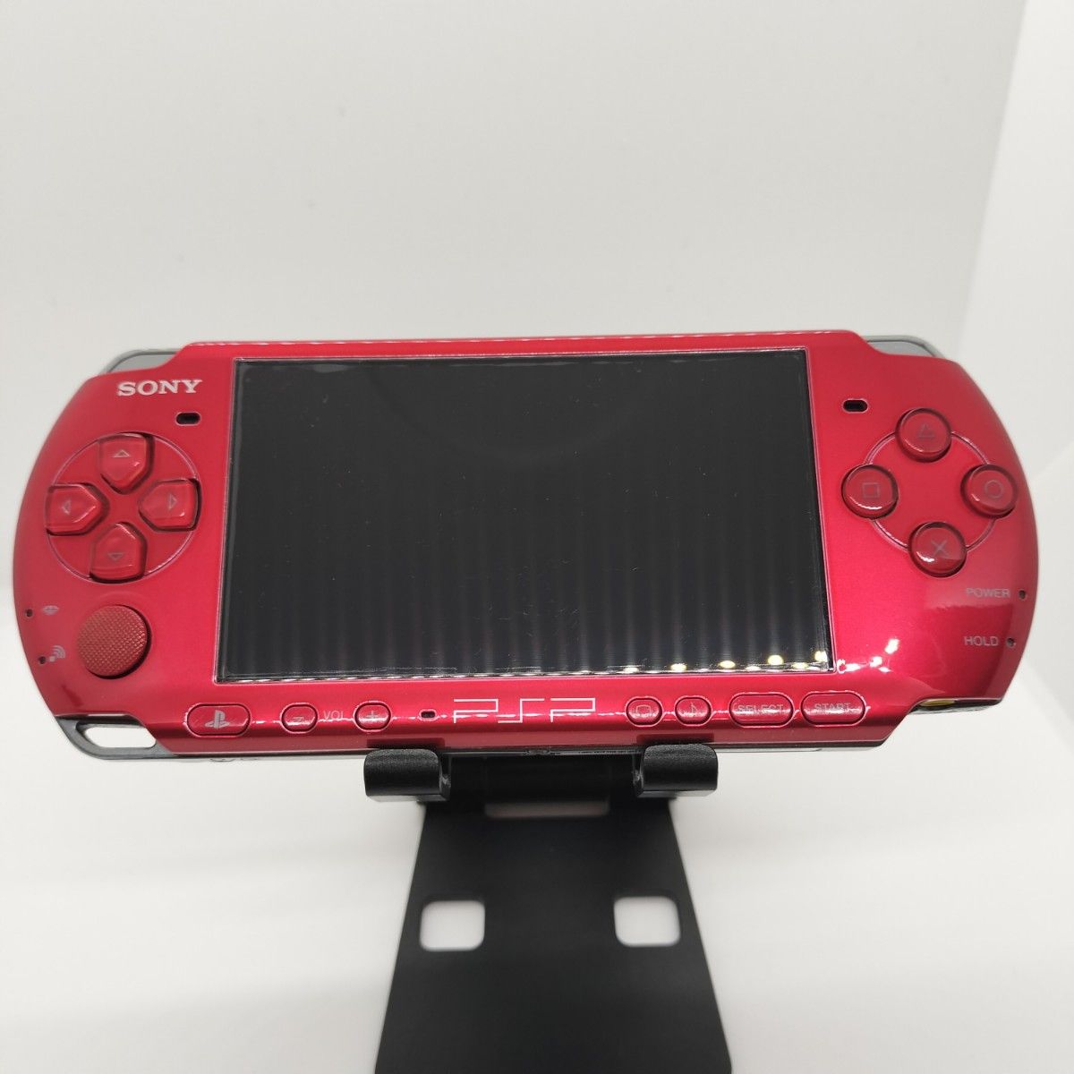PSP 3000 赤×黒 (ケース、メモリースティック付き) PSP 3000 赤×黒