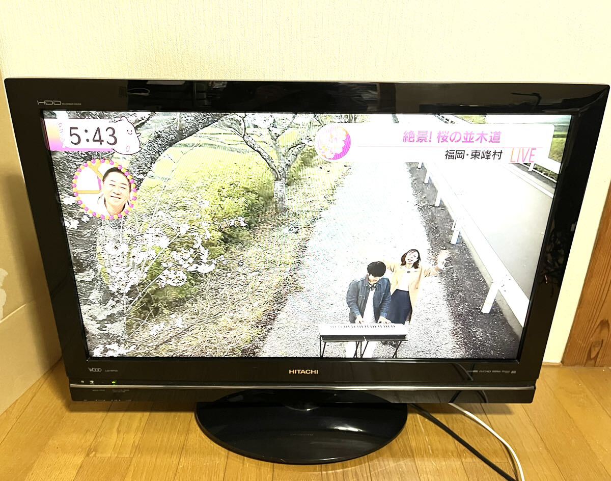 Yahoo!オークション - HITACHI Wooo 32V型液晶テレビ HDD内蔵 iVポケッ