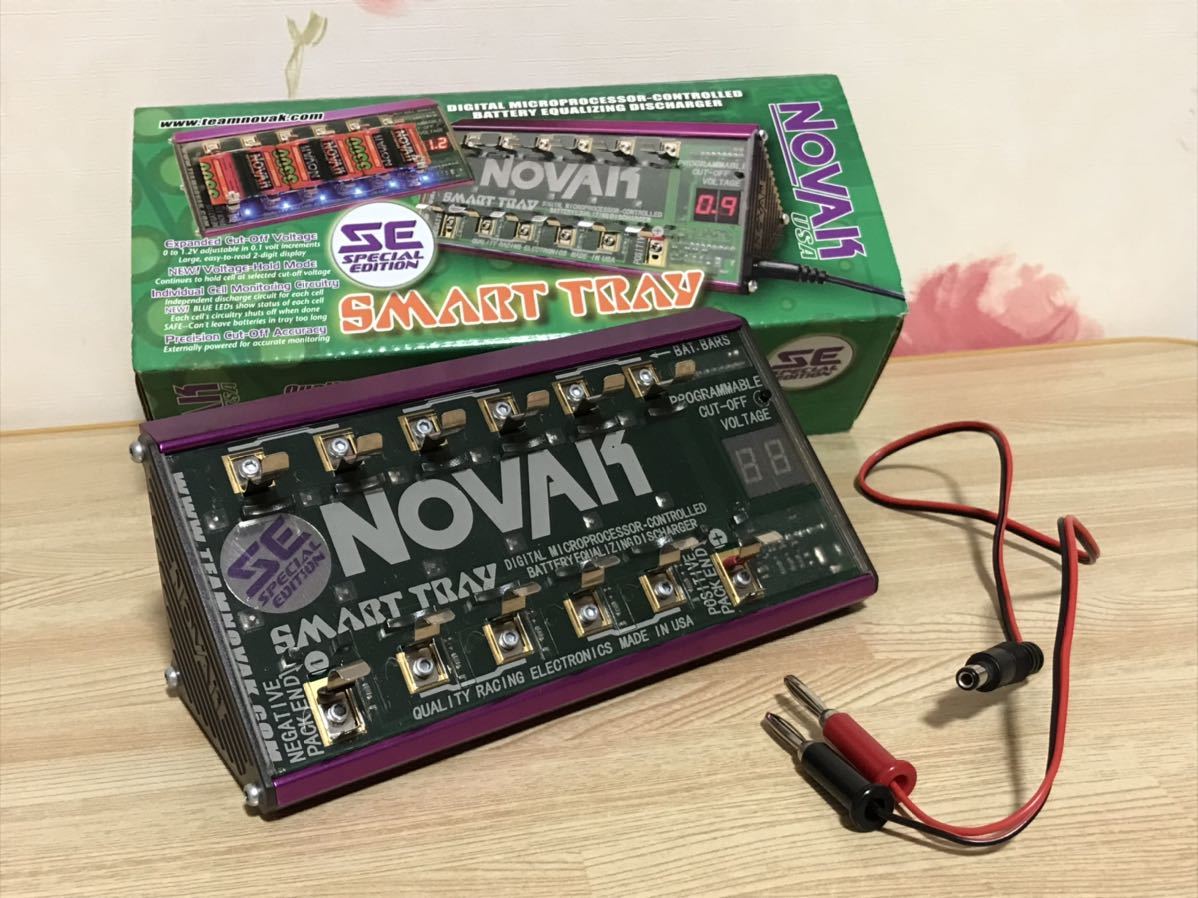 送料無料 NOVAK USA 放電器 ラジコン用 スマートトレイ ノバック SMART