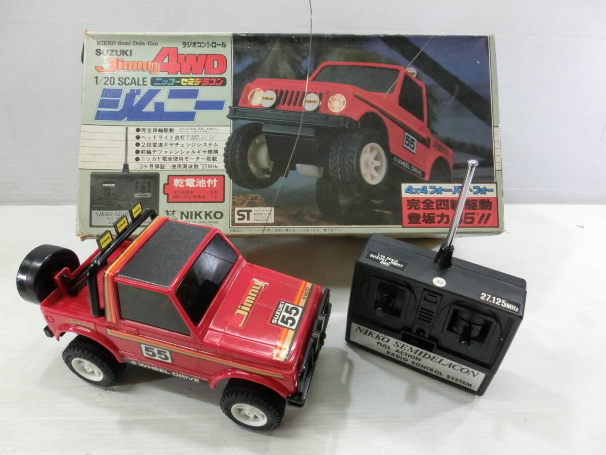 NIKKO スズキ ジムニー 4WD 1/20 SJ30昭和レトロ NIKKO スズキ