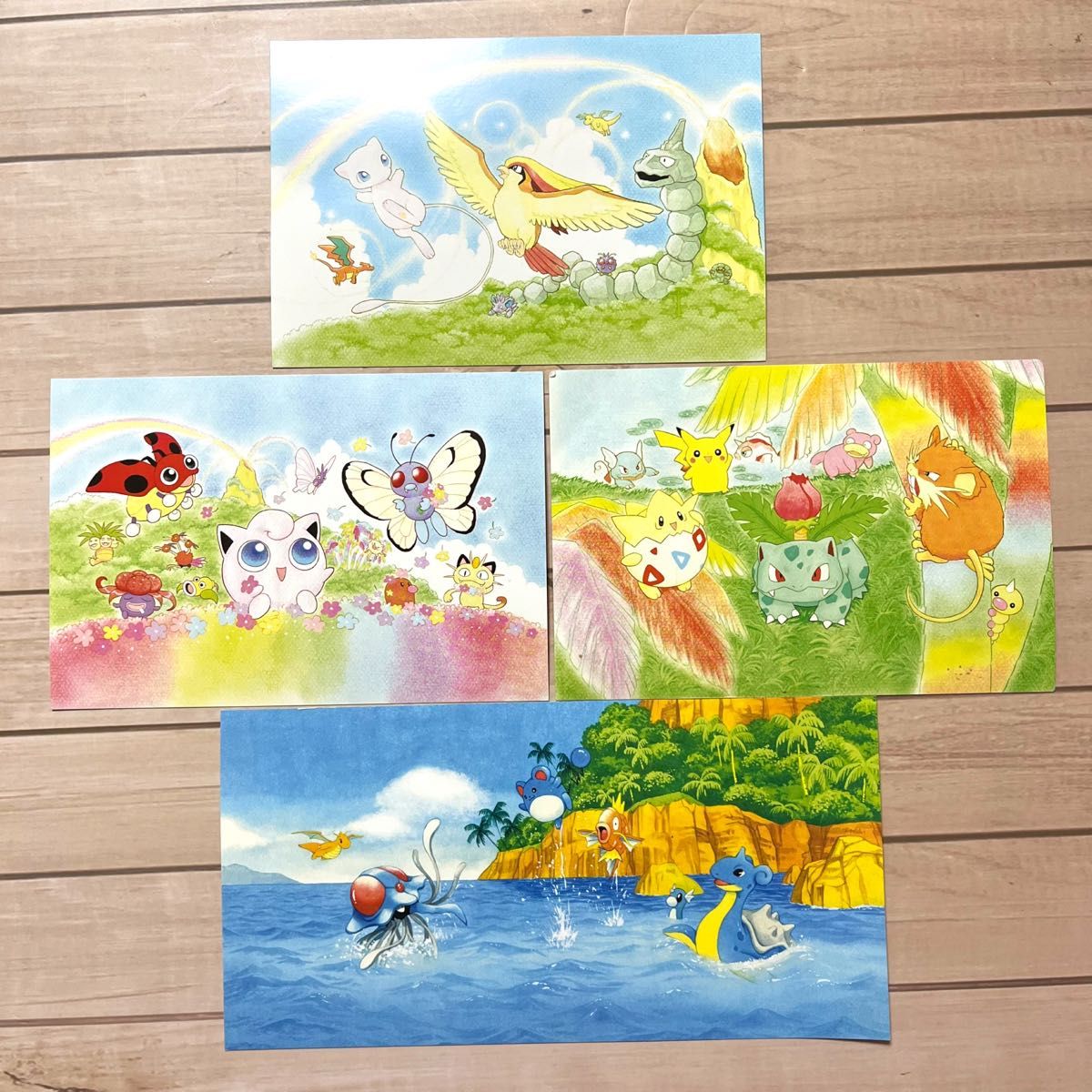 レトロ ポケモンカード サザンアイランド 特典ポストカード 全6種