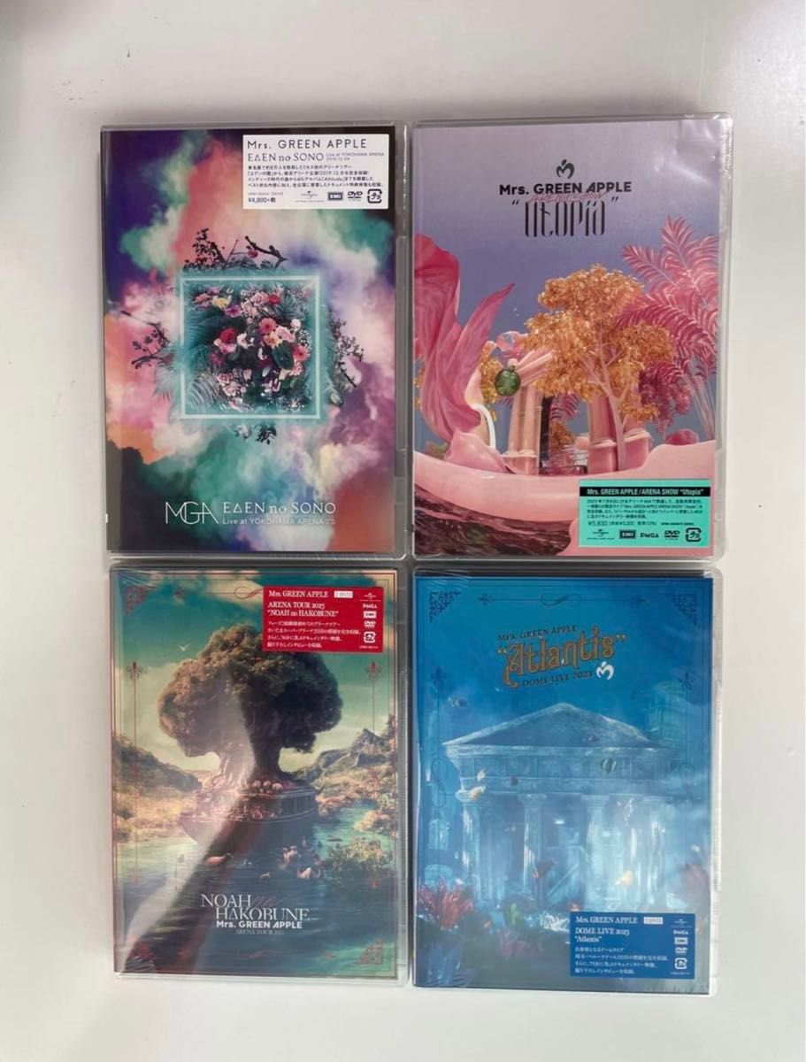 Mrs GREEN APPLE ライブ DVD 4本セット 新品未使用 未開封 通常盤